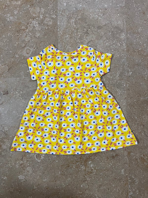 Yellow Branded Frock for Girls