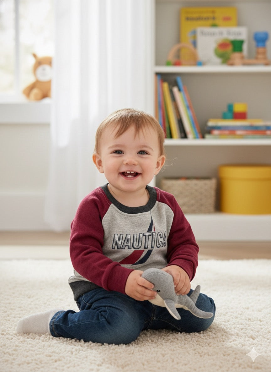 Nautica branded sweatshirt (minor defect)