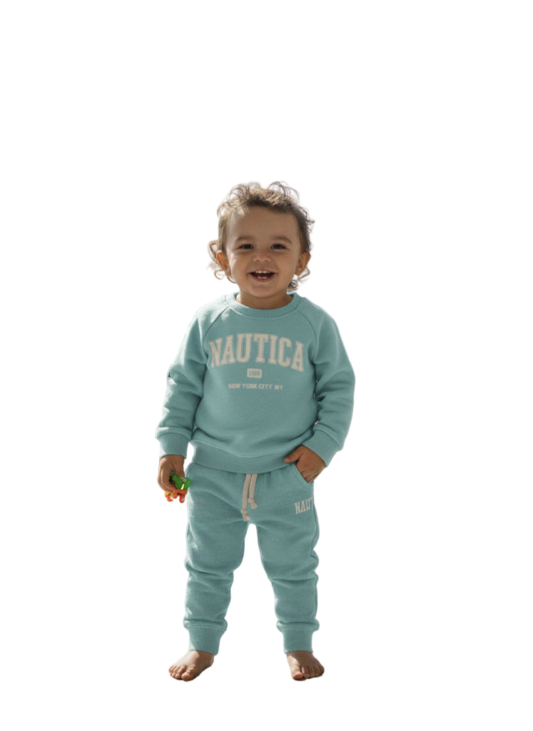 Nautica Branded Girls 2 PC Set (Minor Defect)