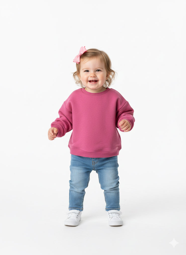 Pink Sweatshirt for kids