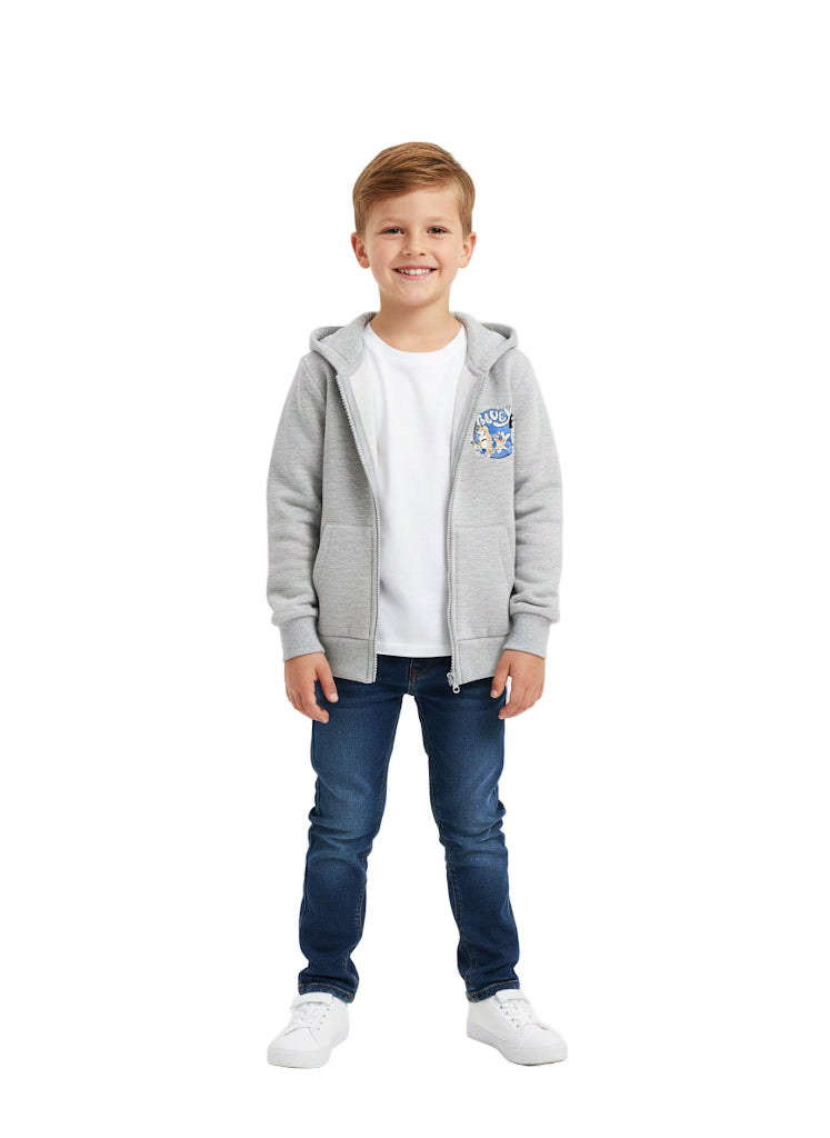 Pepco Branded Bluey Zipper Hoodie