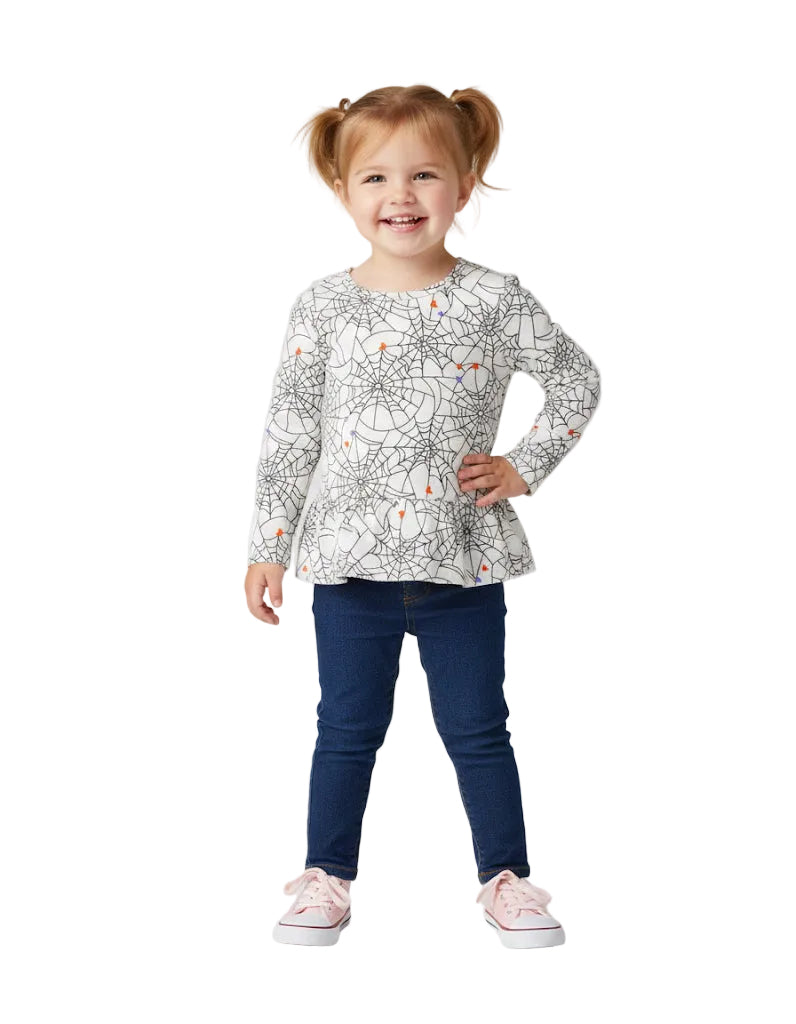 Carter's Branded Long Sleeve Tee for Girls