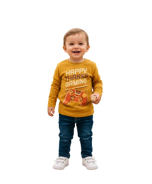 The Children's Place branded Boys Full Sleeves T-shirt