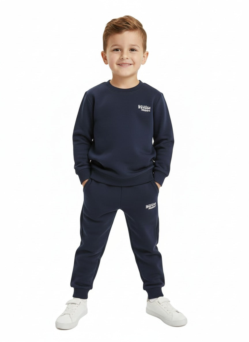 Dark Blue Zara Branded Tracksuit
