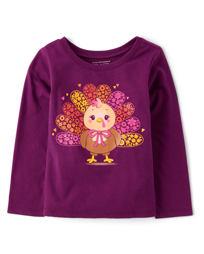 The Children's Place Printed Full Sleeves T-shirt