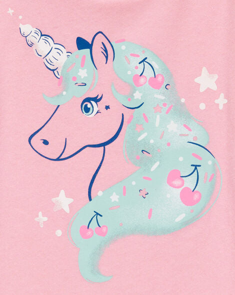 Carter's Girl Unicorn Short-Sleeve Graphic Tee