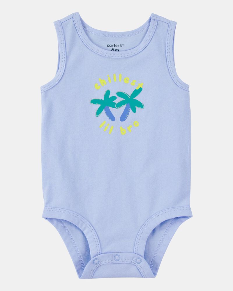 Carter's Baby Chillest Lil Bro Sleeveless Bodysuit - 9 months