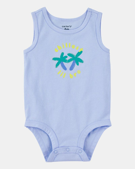 Carter's Baby Chillest Lil Bro Sleeveless Bodysuit - 9 months