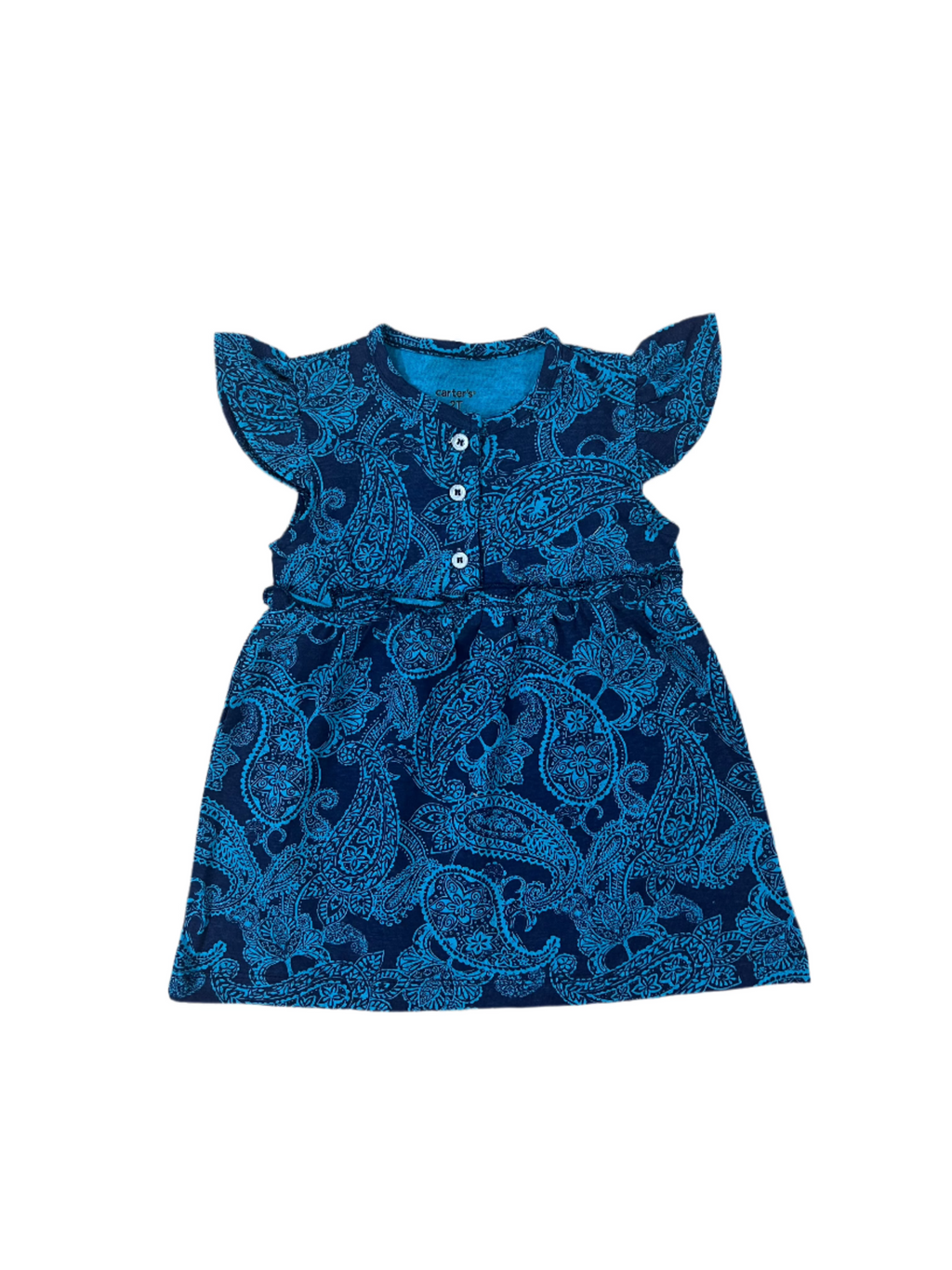 Blue frock top for girls