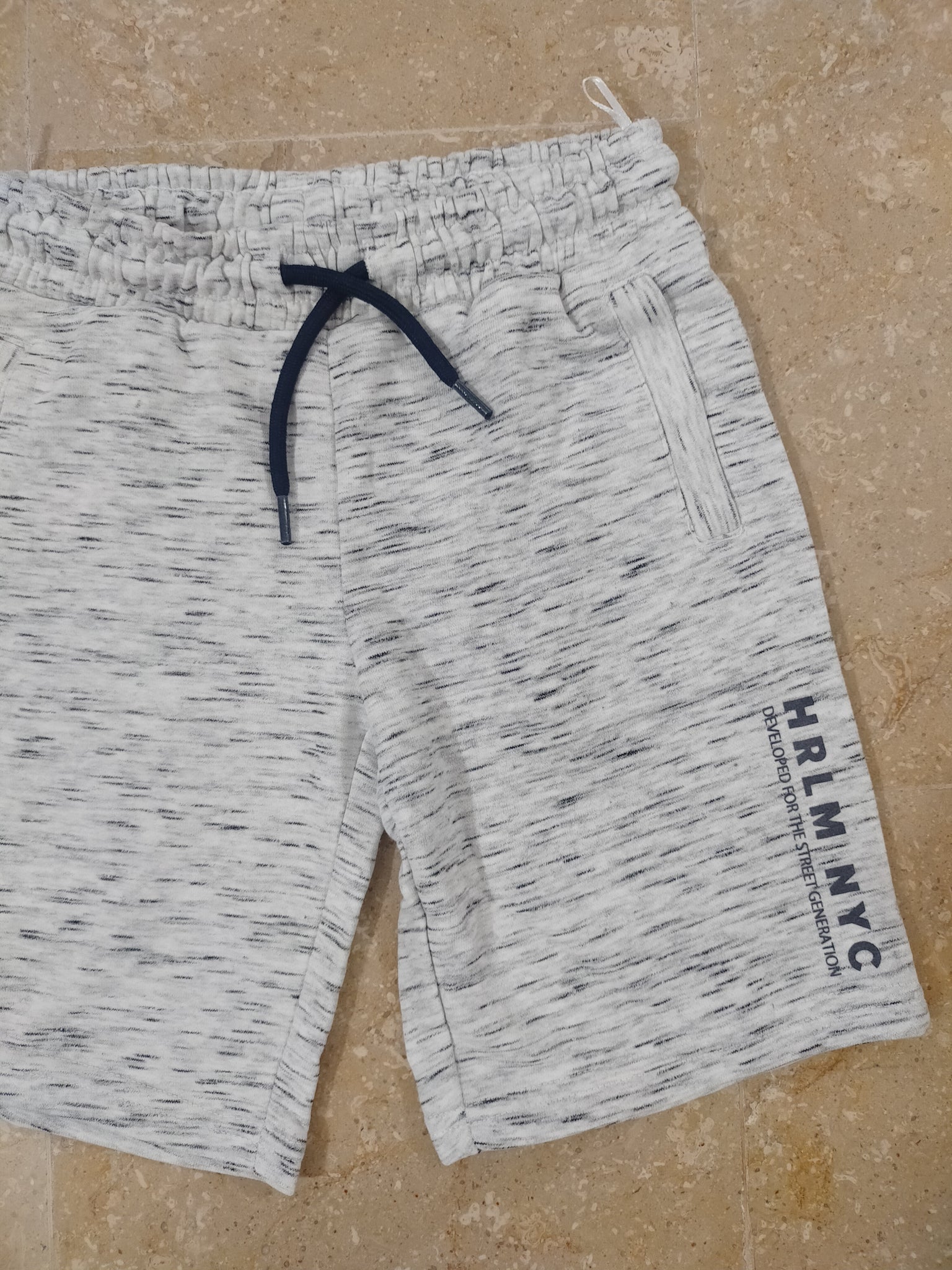 Greyish White Short branded for Boys