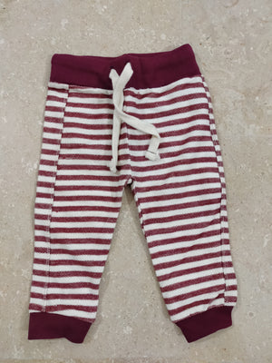 Maroon Striped Trouser for Boys