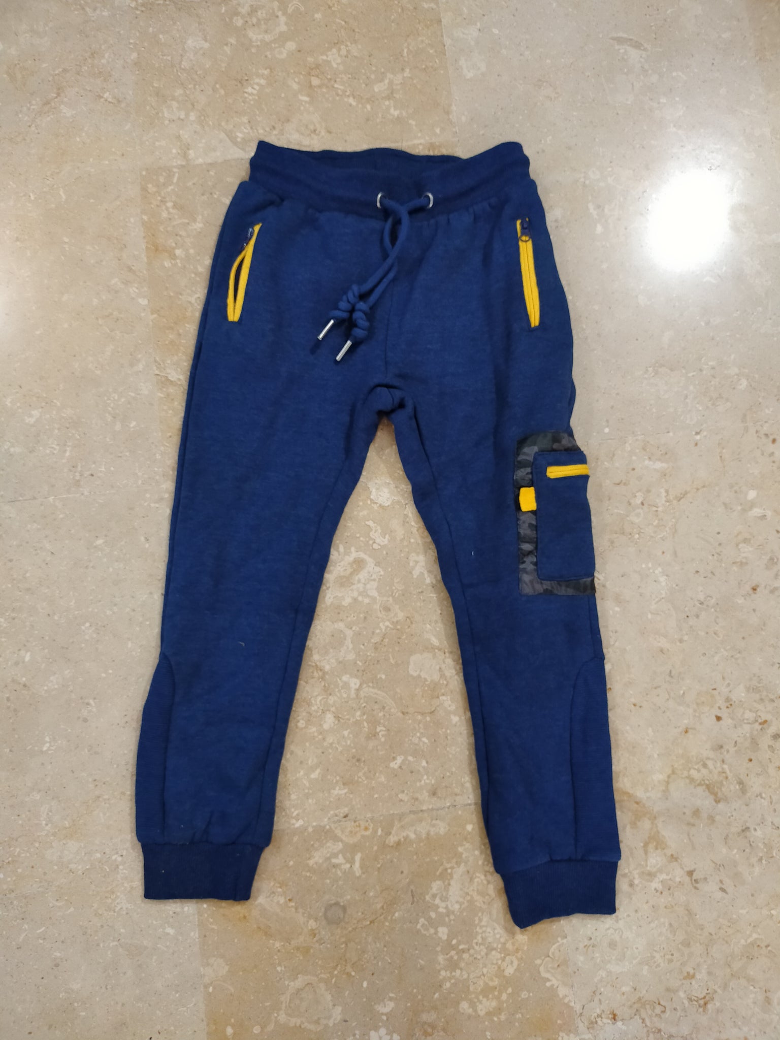 Blue Fleece Trouser