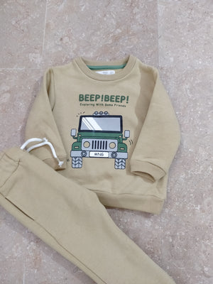 Jeep Printed 2 PC Set for Kids