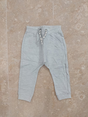 Grey terry trouser