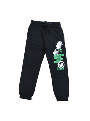 Black fleece trouser