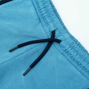 Imported Sky Blue Shorts with zip pockets for Boys