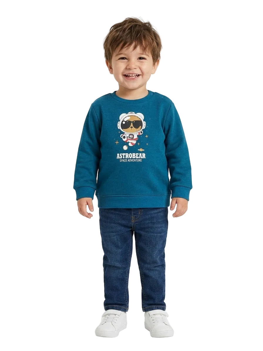 AstroBear Space Adventure Sweatshirt for Infants
