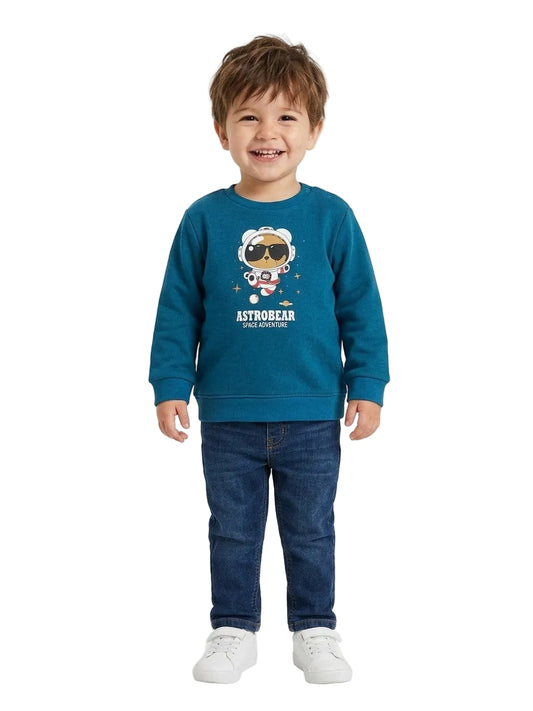 AstroBear Space Adventure Sweatshirt for Infants
