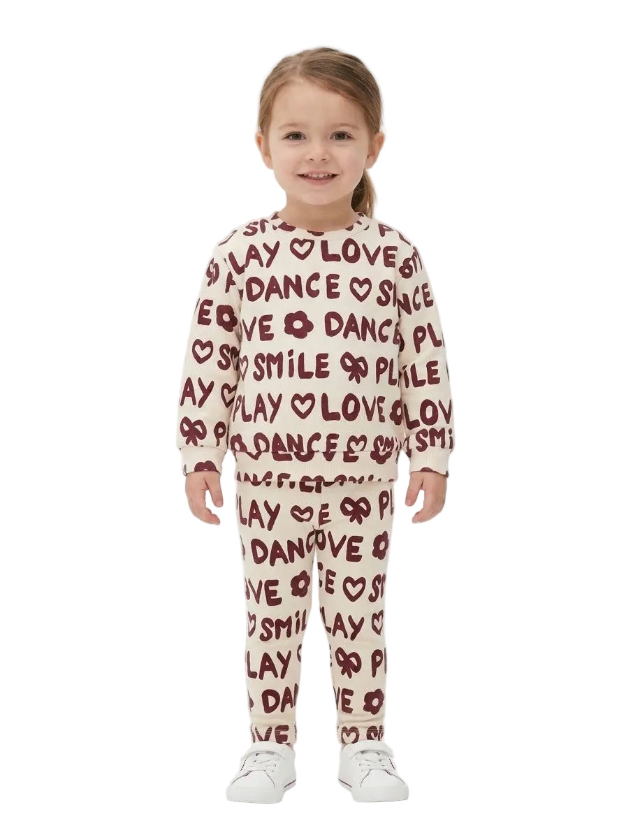 Zara Branded 2 PC Winter Set for Girls