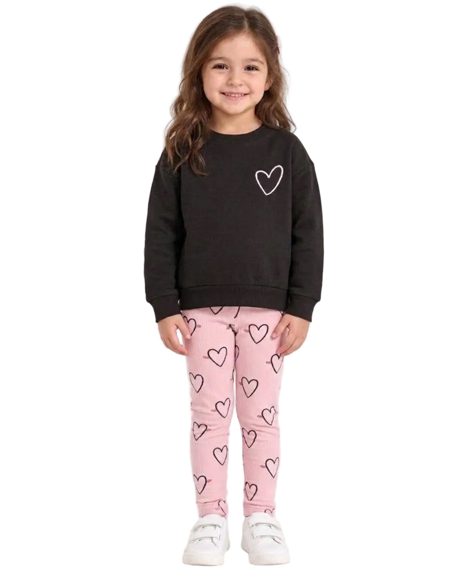 Zara Branded 2 PC Winter Set for Girls