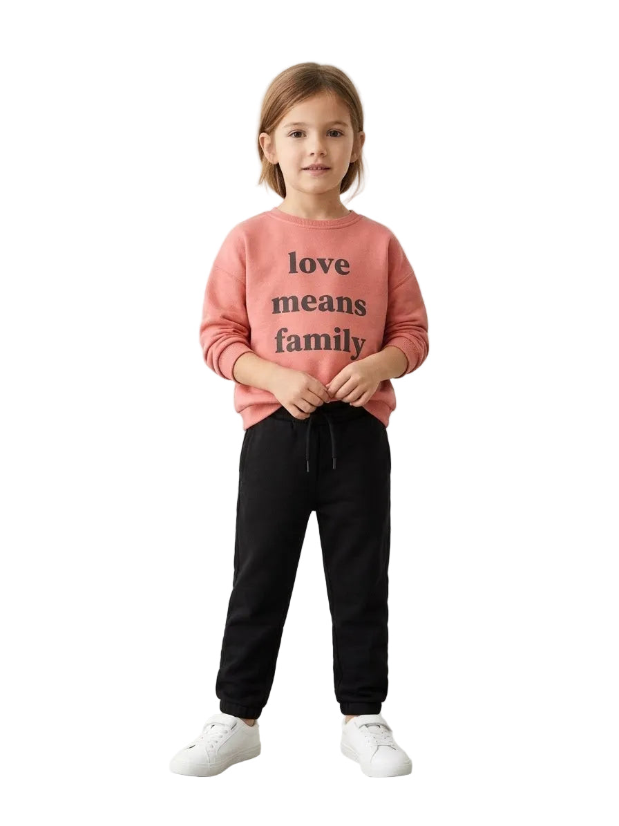 Zara Branded Drop Shoulder Style 2 PC Winter Set for Girls
