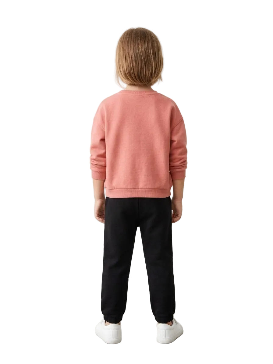 Zara Branded Drop Shoulder Style 2 PC Winter Set for Girls