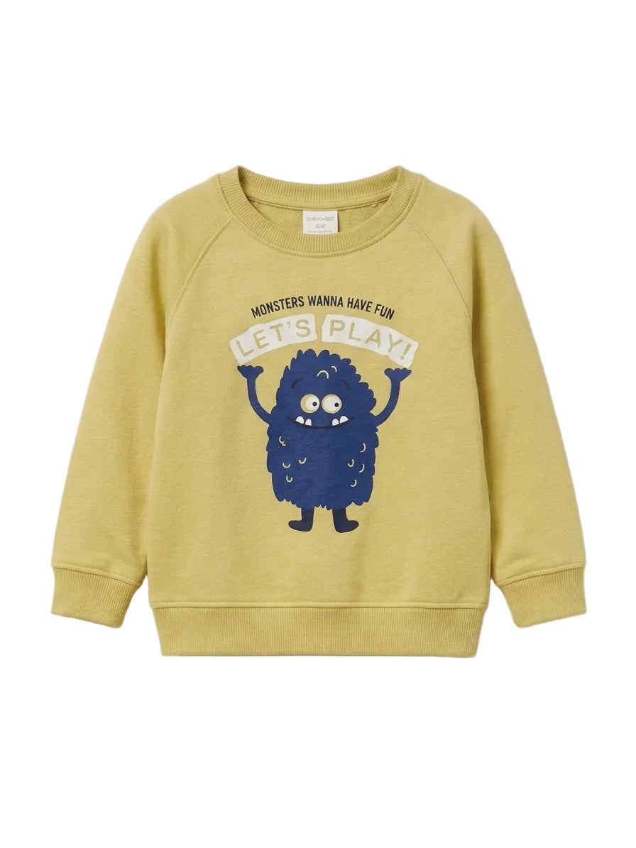Zara Branded Monster 2 PC Winter Set for Boys