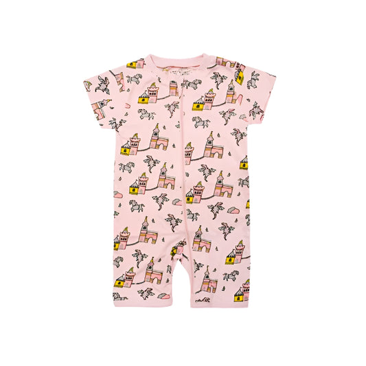 Lindex Branded castle romper for kids