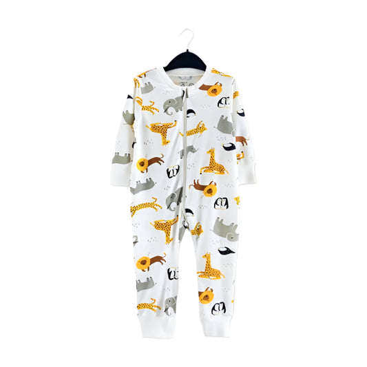 Animals Printed Full Romper