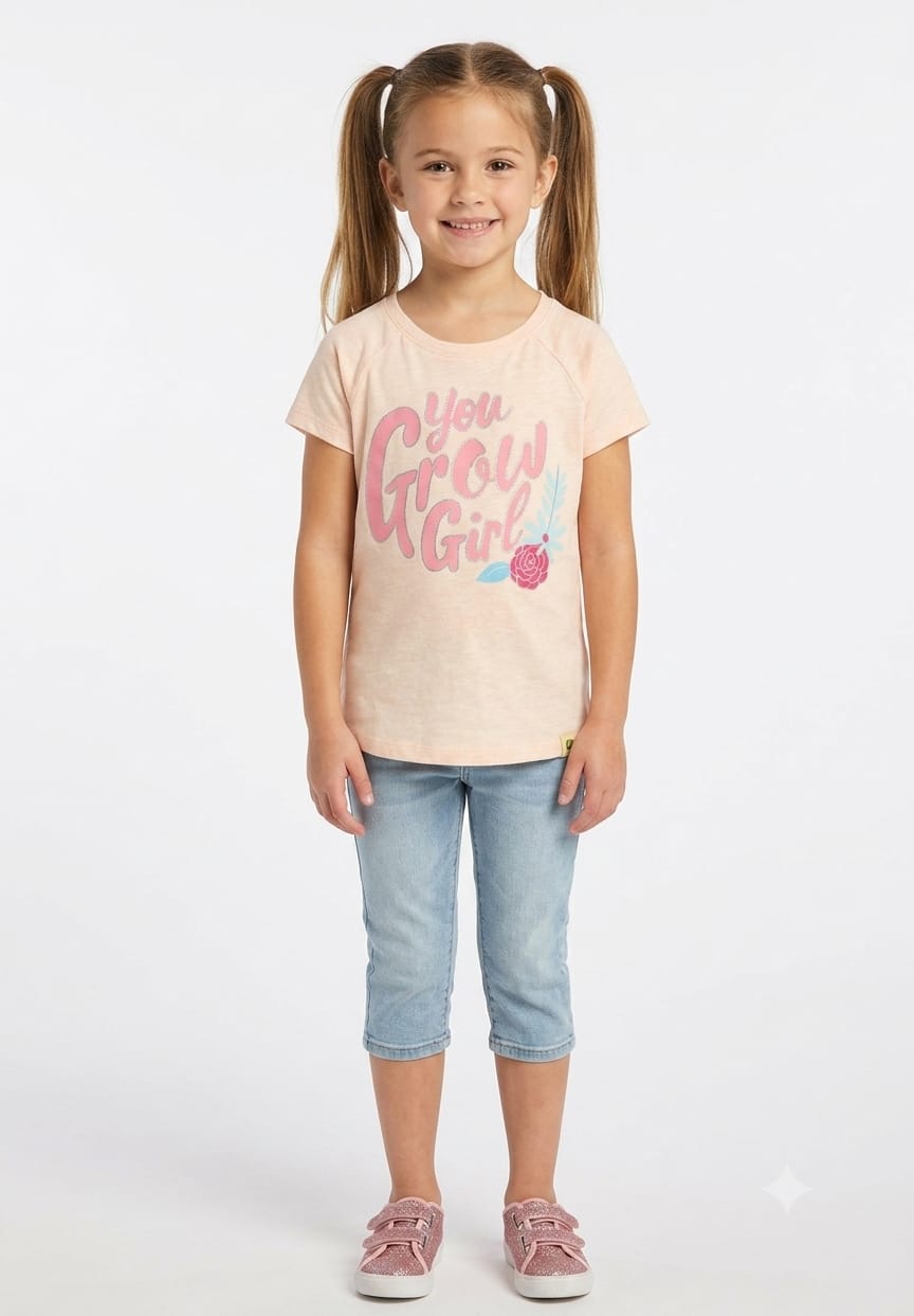 John Deere Branded Girls Tshirt (7 yr) - Minor defect