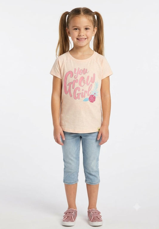 John Deere Branded Girls Tshirt (7 yr) - Minor defect