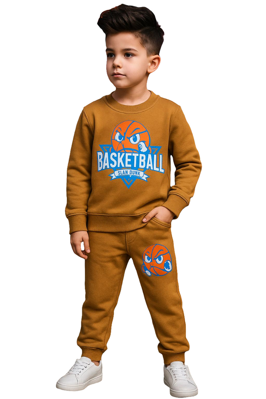 Basketball Printed Winter Tracksuit