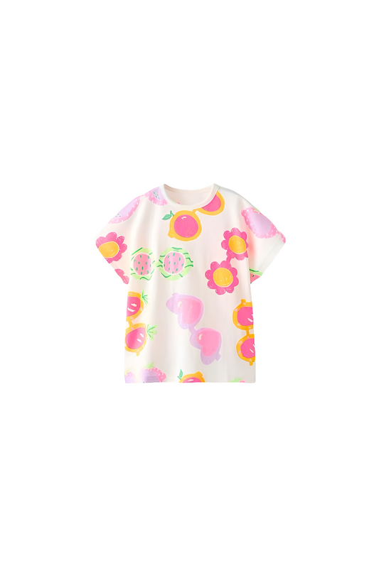 Sunglasses Printed Top
