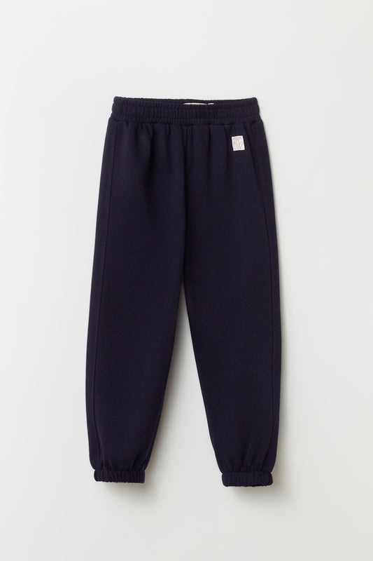 Navy Sfera Branded Jogger Trouser