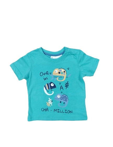 Imported Sea Green T-shirt for kids