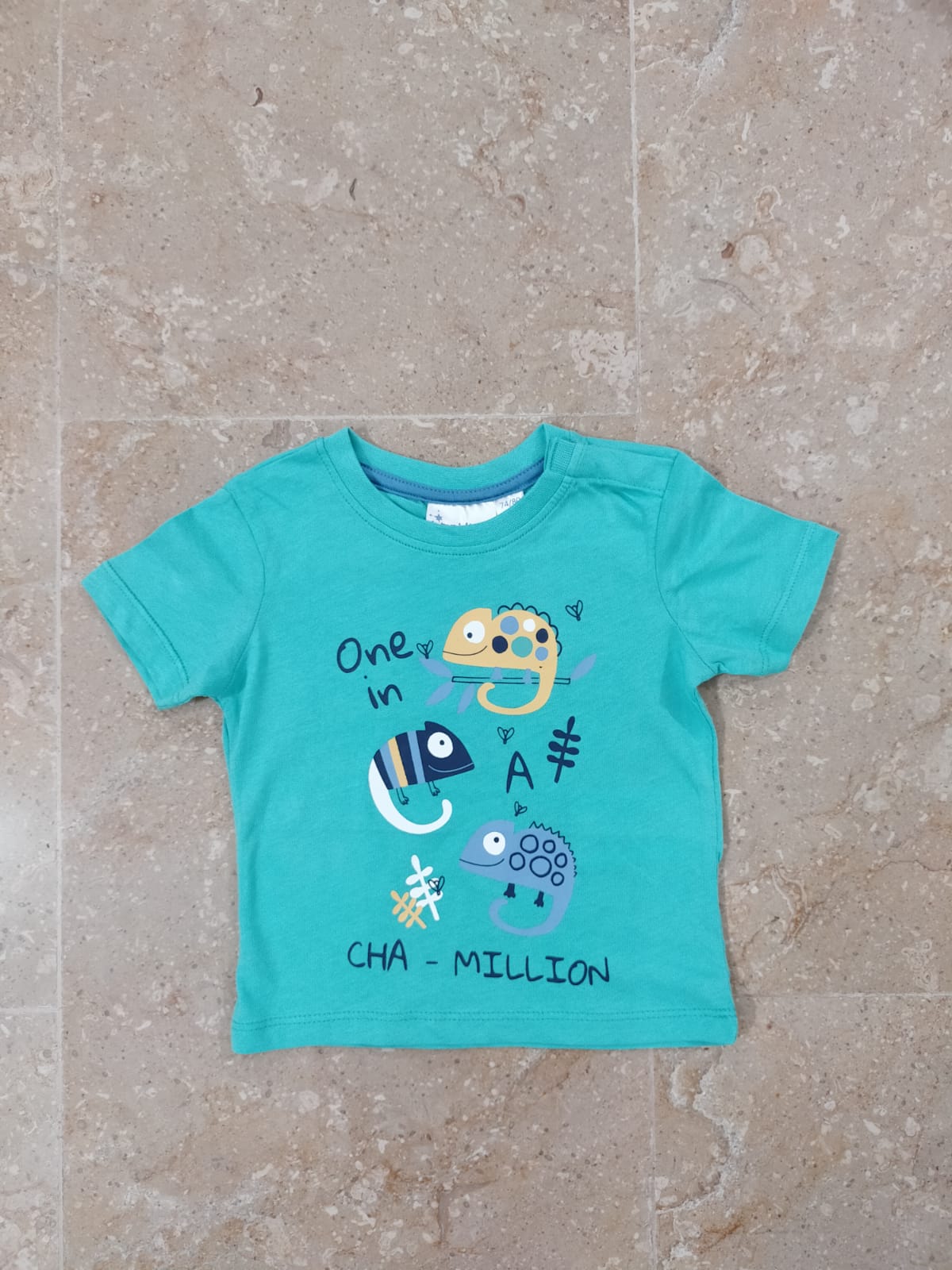 Imported Sea Green T-shirt for kids