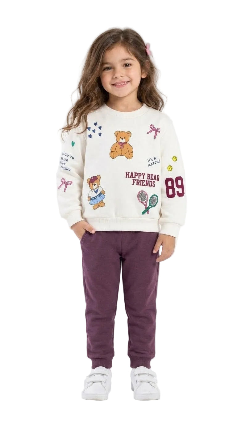 Zara Branded 2 PC Winter Set for Girls