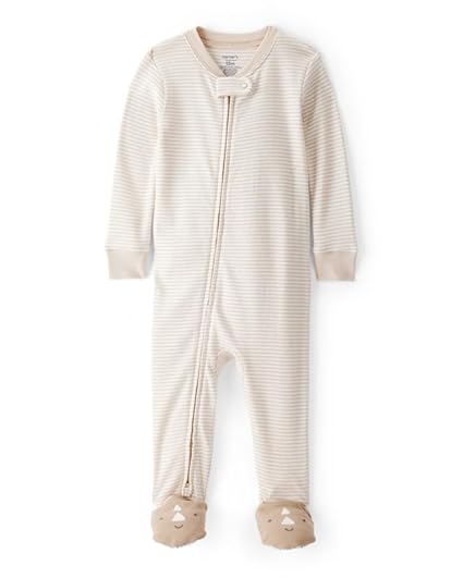 Carter's Baby 2-Way Zip Cotton Sleep & Play Romper