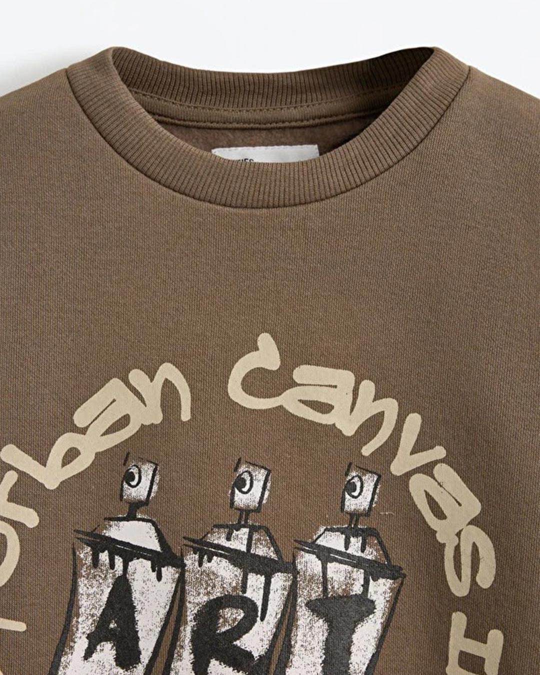 Lefties Branded Graphic Art Sweatshirt for Kids