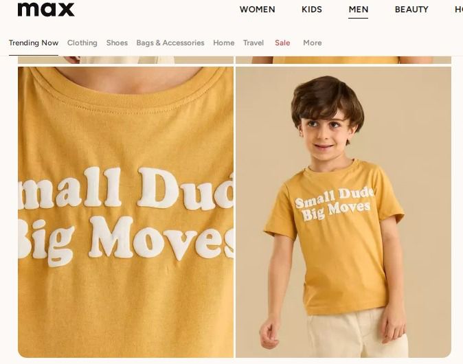 Max branded 2 PC Set for Boys