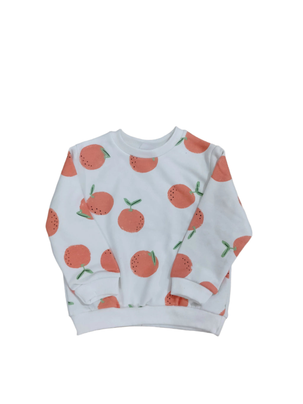 Oranges Printed Sweatshirt for Kids