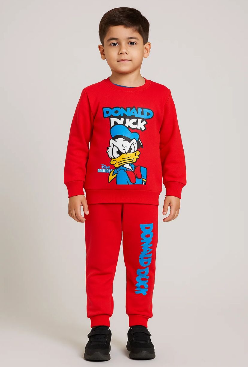 Donald Duck Printed Winter Tracksuit