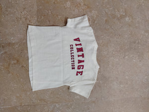 White Back Printed T-shirt for kids