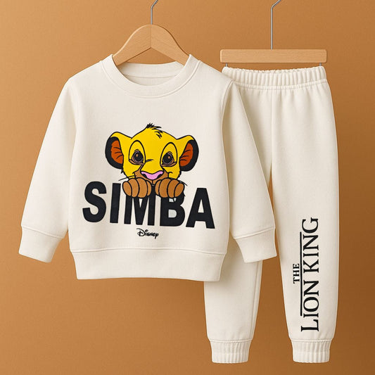 Lion Printed Winter Tracksuit