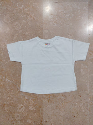 Light Blue Dino Printed Tshirt