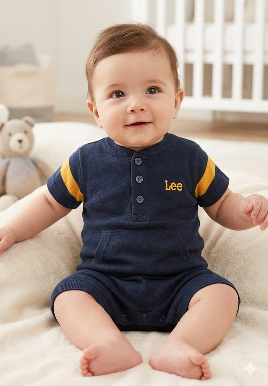 Lee branded romper for infants