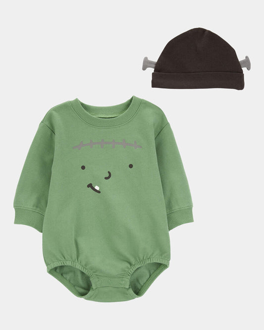 Carter's 2 Piece Bodysuit Full Sleeves with Cap