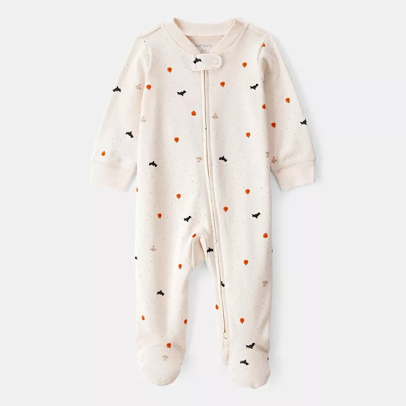 Carter's Baby 2-Way Zip Cotton Sleep & Play Romper