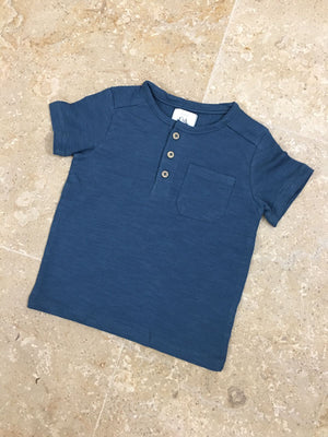 Aqua Blue Lining Style T-Shirt