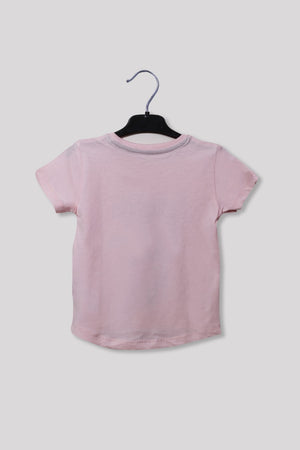 Sparkle & Shine Light Pink Short Sleevs T-Shirt